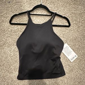 Lululemon lightweight high neck yoga tank size 8